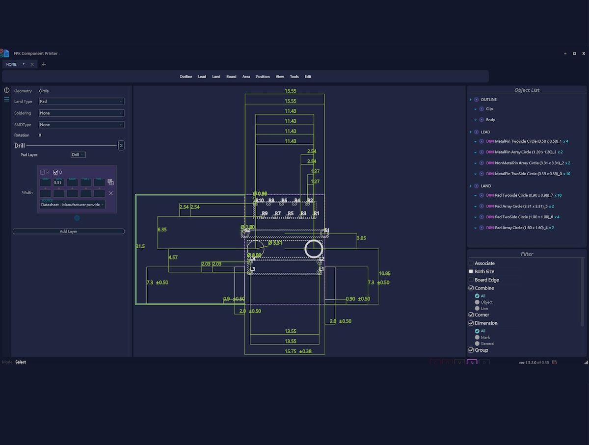 Component Digitization Technology